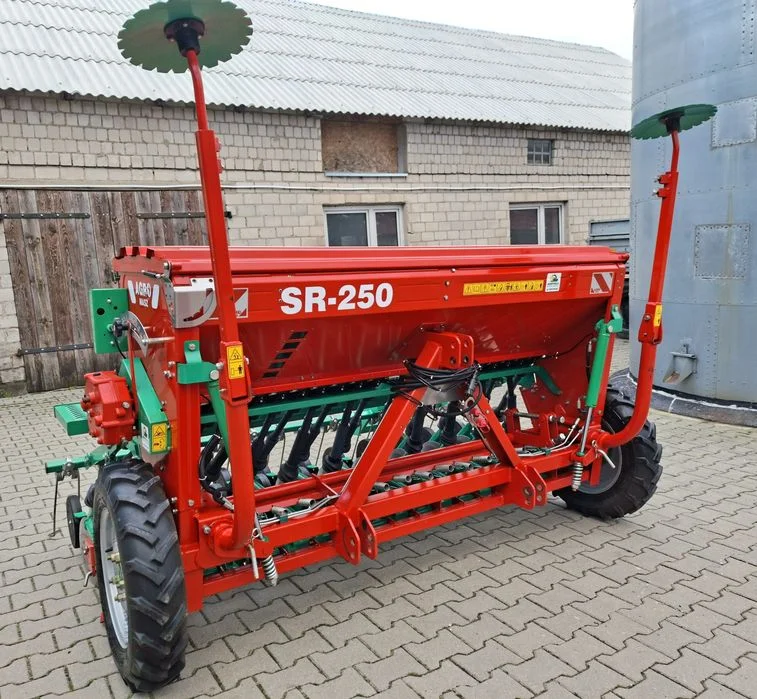 Siewnik talerzowy Agromasz SR250, idealny ! – zdjęcie 2