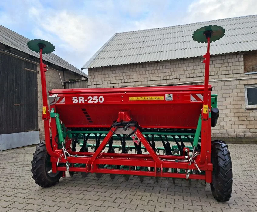 Siewnik talerzowy Agromasz SR250, idealny ! – zdjęcie 3