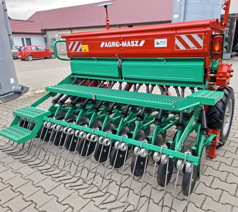 Siewnik talerzowy Agromasz SR250, idealny ! – zdjęcie 4