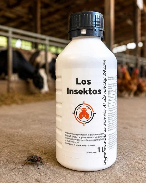 Los Insektos 200SL 1L – preparat na muchy, zwalczanie much w budynkach inwentarskich