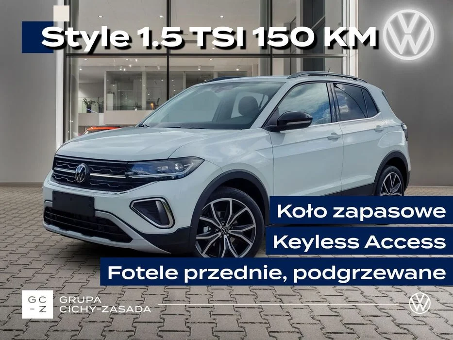 Volkswagen T-Cross Style 1.5 TSI ACT 110 kW / 150 KM DSG, 7-stopniowa