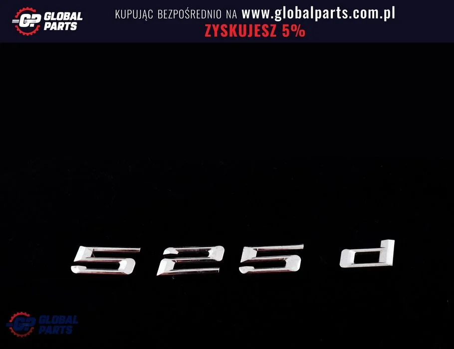 BMW E60 E61 Emblemat Logo Znaczek Napis 525d