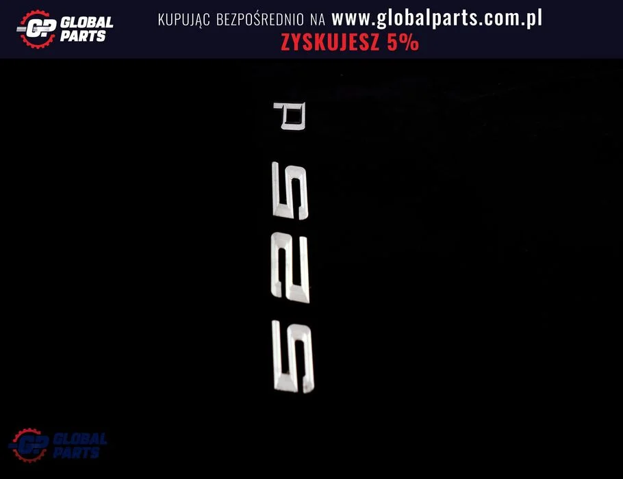 BMW E60 E61 Emblemat Logo Znaczek Napis 525d – zdjęcie 3