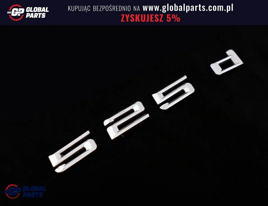 BMW E60 E61 Emblemat Logo Znaczek Napis 525d – zdjęcie 4