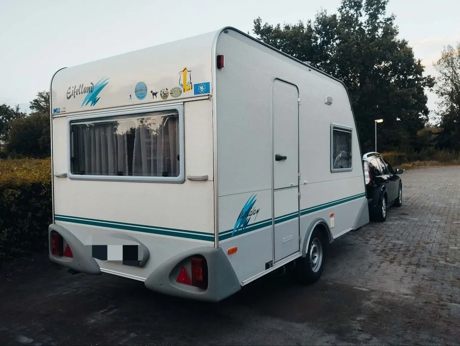 Przyczepa kempingowa Knaus Eifelland Holiday 1997r + przedsionek+ bagażnik Thule DMC900kg – zdjęcie 2