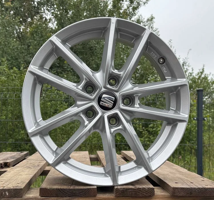 Alufelgi 5x112 r16 Seat Altea Leon Toledo Exeo Ateca Alhambra 169# felgi aluminiowe Borbet Germany – zdjęcie 3