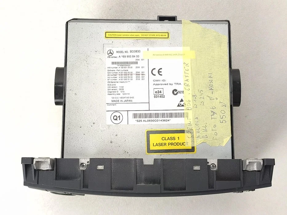 Radio cd radioodtwarzacz mercedes a ii w169 2004–2012 w639 w906 – zdjęcie 5