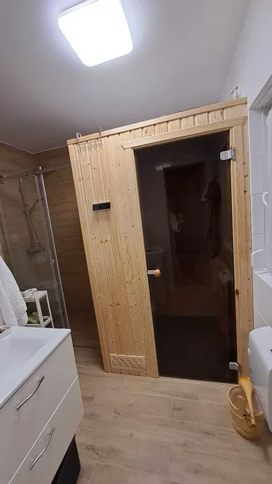 Bursztynowa Przystań jez. Wojnowskie, dom dla 6 - 8 -10 osób jacuzzi sauna pomost – zdjęcie 5