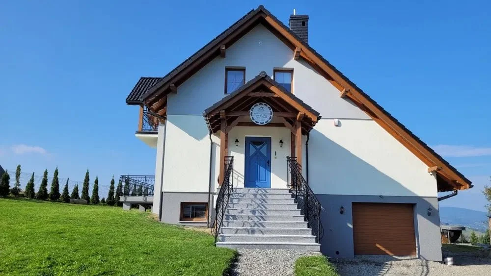 Dom domek w górach, domek z jacuzzi, willa strefa SPA (balia sauna) Beskidy Góry Ferie Święta noclegi – zdjęcie 11