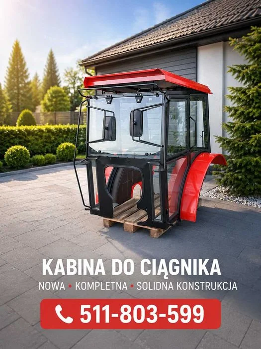 NOWA Kabina ciągnikowa c360 c330 mf 255 kabiny do ciągników SUPER CENA