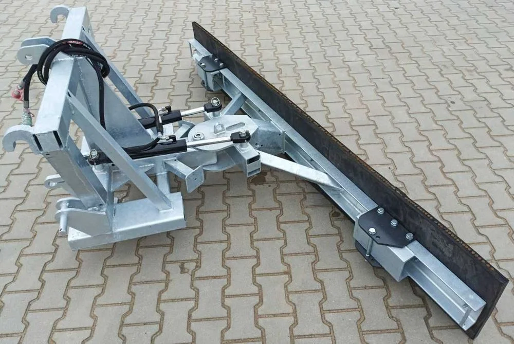 Zgarniacz obornika śniegu sztywny hydrauliczny OCYNKOWANY – zdjęcie 4