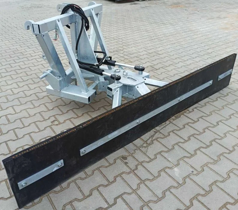 Zgarniacz obornika śniegu sztywny hydrauliczny OCYNKOWANY