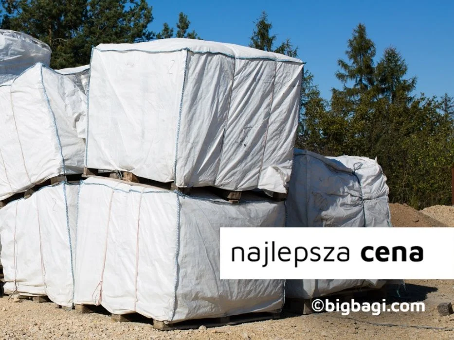 Worki BIG BAG Beg Bags Bagi na cebulę zboże kamień drewno trociny gruz