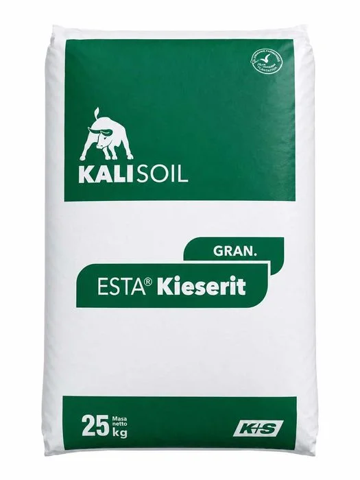ESTA KIESERIT granulowany worek 25 KG – SIARCZAN MAGNEZU 25% MgO + 50% SO3 – K+S Kizeryt – zdjęcie 2
