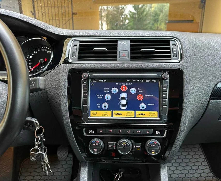 Radio 2din Android VW Volkswagen 4GB Nawigacja, Bluetooth, DSP, Raty – zdjęcie 3