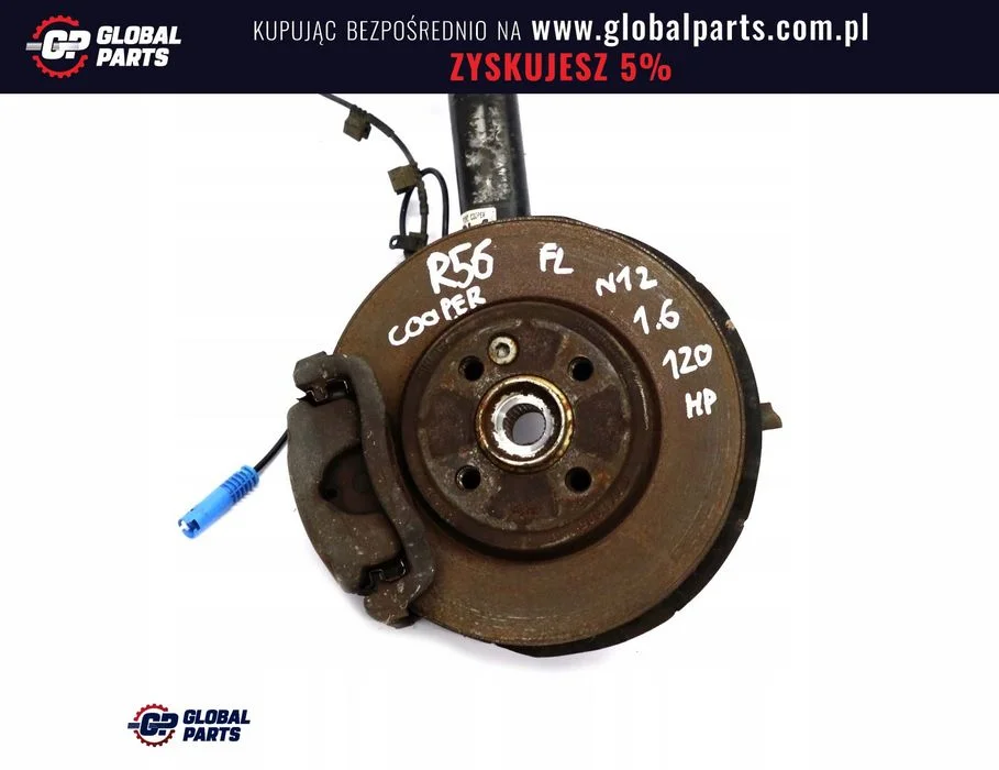 MINI R56 N12 120HP Zwrotnica amortyzator lewy – zdjęcie 3
