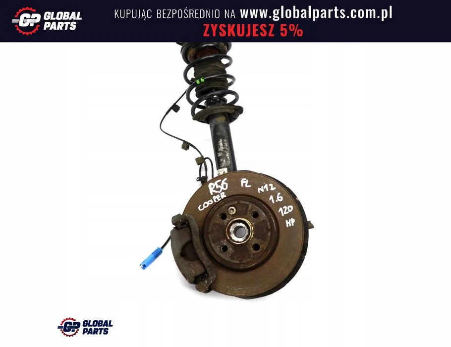 MINI R56 N12 120HP Zwrotnica amortyzator lewy – zdjęcie 2