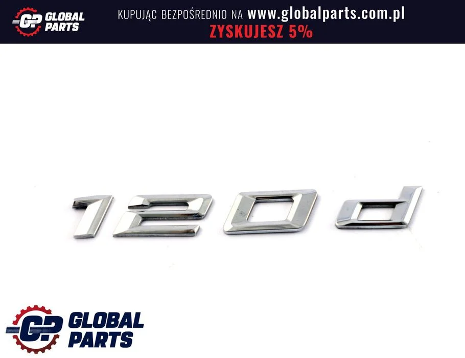 BMW E81 E87 Emblemat logo napis znaczek 120d