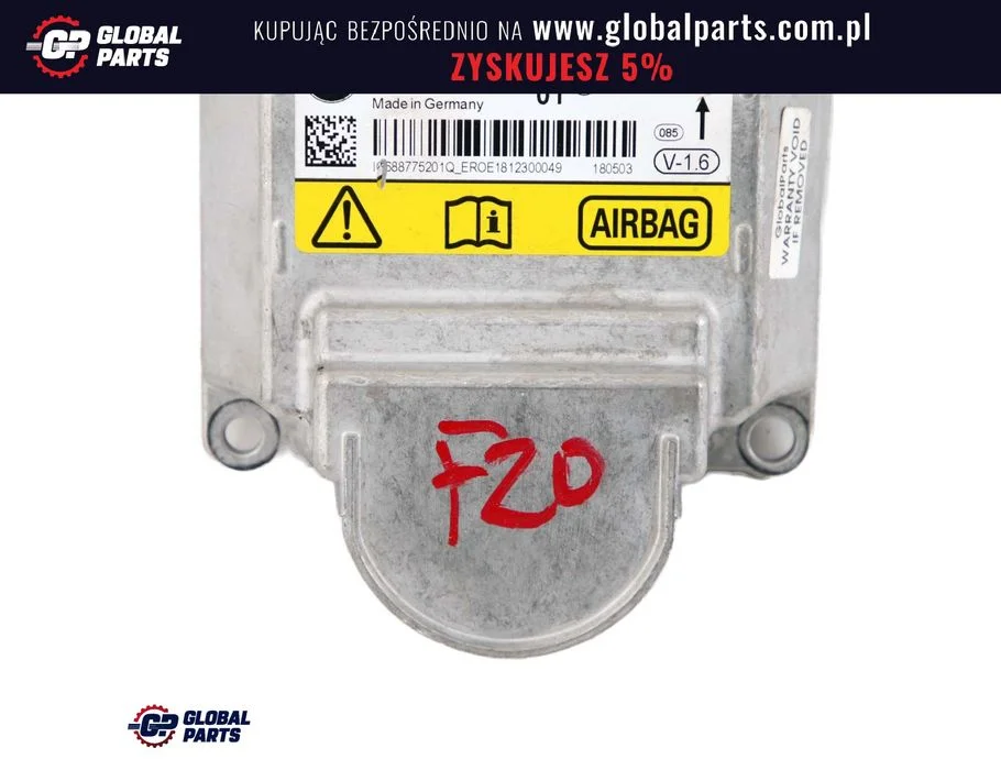 BMW F20 F21 F22 F30 F31 Moduł Sterownik Poduszek Airbag ECU ICM – zdjęcie 4