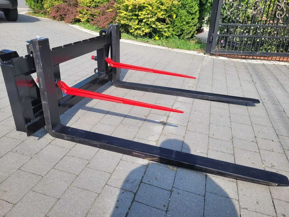 Paleciak/ Widły do palet 120cm do tura ciągnika/ ładowarki WZMOCNIONY – zdjęcie 5