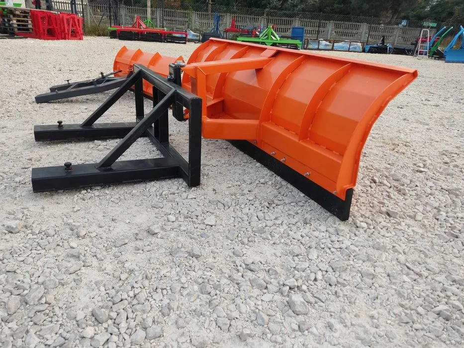 pług do śniegu lekki do wózka widłowego – zdjęcie 3