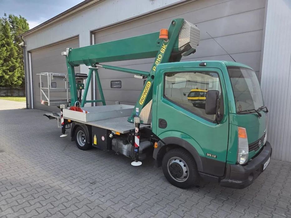 Nissan Cabstar - 21 m PALFINGER P210BK Podnośnik koszowy zwyżka Wumag Ruthmann Multitel 21 m PALFINGER P210BK Podnośnik koszowy zwyżka Wumag Ruthmann Multitel – zdjęcie 6