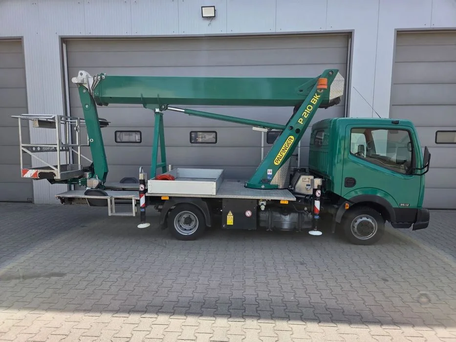 Nissan Cabstar - 21 m PALFINGER P210BK Podnośnik koszowy zwyżka Wumag Ruthmann Multitel 21 m PALFINGER P210BK Podnośnik koszowy zwyżka Wumag Ruthmann Multitel – zdjęcie 7