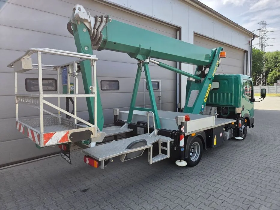 Nissan Cabstar - 21 m PALFINGER P210BK Podnośnik koszowy zwyżka Wumag Ruthmann Multitel 21 m PALFINGER P210BK Podnośnik koszowy zwyżka Wumag Ruthmann Multitel – zdjęcie 8