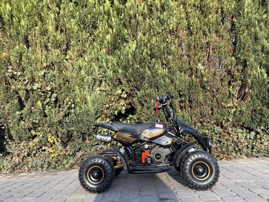MINI QUAD DLA DZIECI SPALINOWY 50cc // pelikan m4 // regulacja prędkości duże kola zrywka // raty dostawa – zdjęcie 4