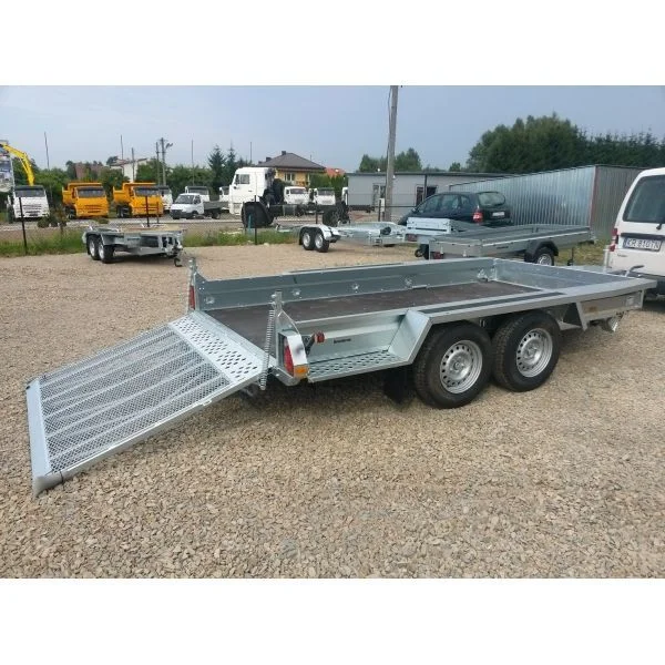 Brenderup MT 3651 , 3500 kg - pod koparkę ,walec , budowlana Przyczepa , laweta do przewozu koparek do 3 ton , Brenderup MT 365 – zdjęcie 4