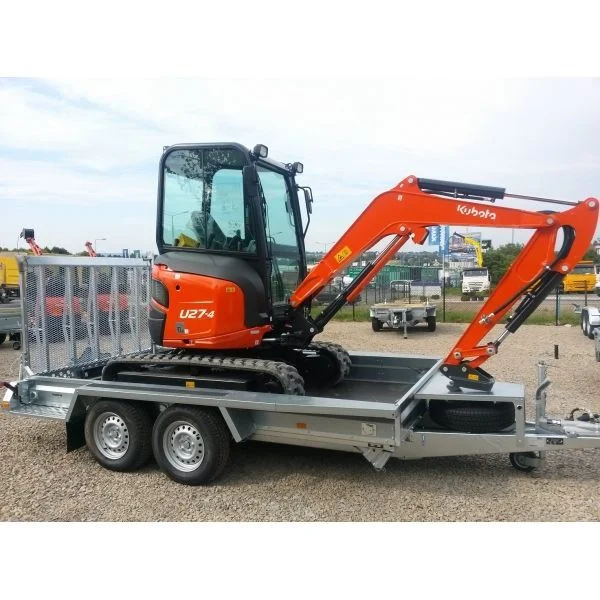 Brenderup MT 3651 , 3500 kg - pod koparkę ,walec , budowlana Przyczepa , laweta do przewozu koparek do 3 ton , Brenderup MT 365 – zdjęcie 5