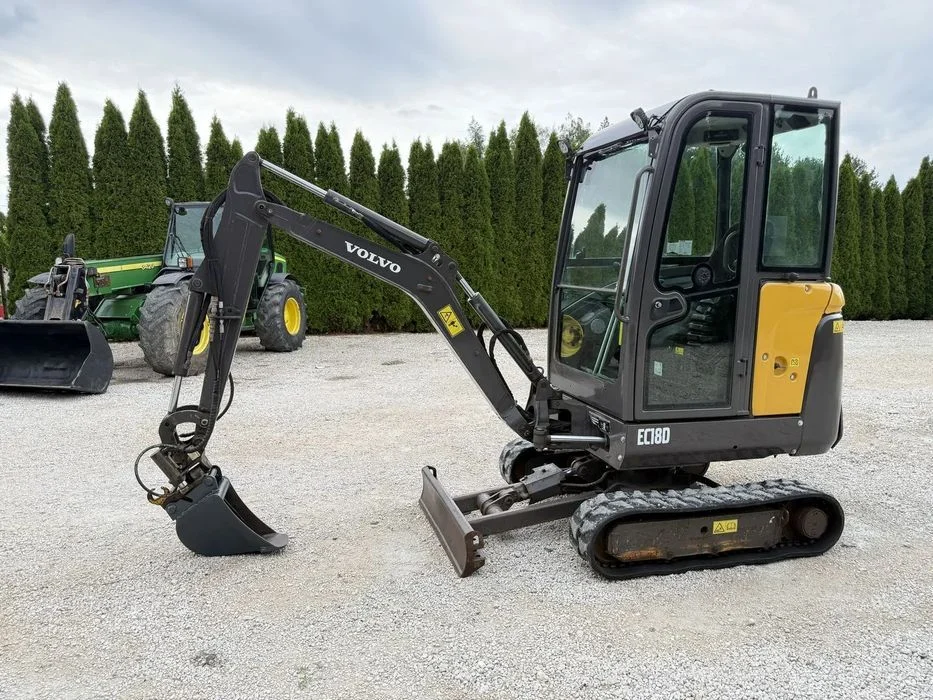 Volvo EC18D EC 18 D / Z NIEMIEC / PIĘKNA / POWERTILT / 2017 ROK / ORYGINAŁ / 15 16 17 20 22 301.6 301.8 VIO PC KX 018 19C 16C 18-3 Minikoparka JCB Bobcat Kubota Yanmar Komatsu CAT Hitachi – zdjęcie 7