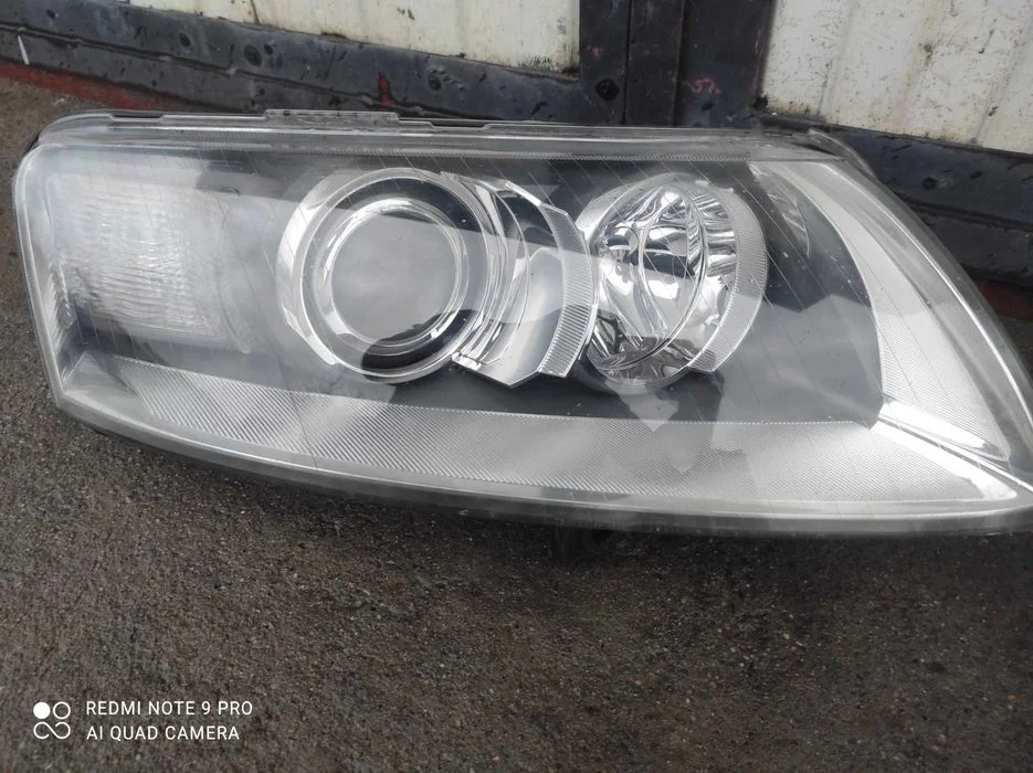 Audi A6 C6 lampy BI-Xenon oryginał kompletna 04-08 gwarancja – zdjęcie 2