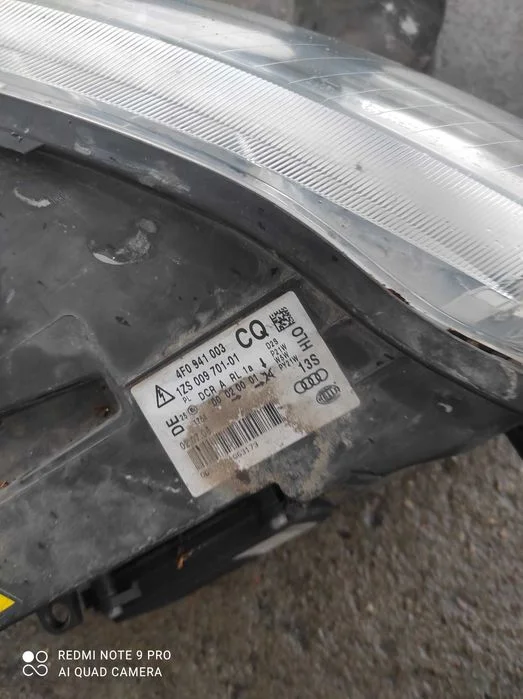 Audi A6 C6 lampy BI-Xenon oryginał kompletna 04-08 gwarancja – zdjęcie 5