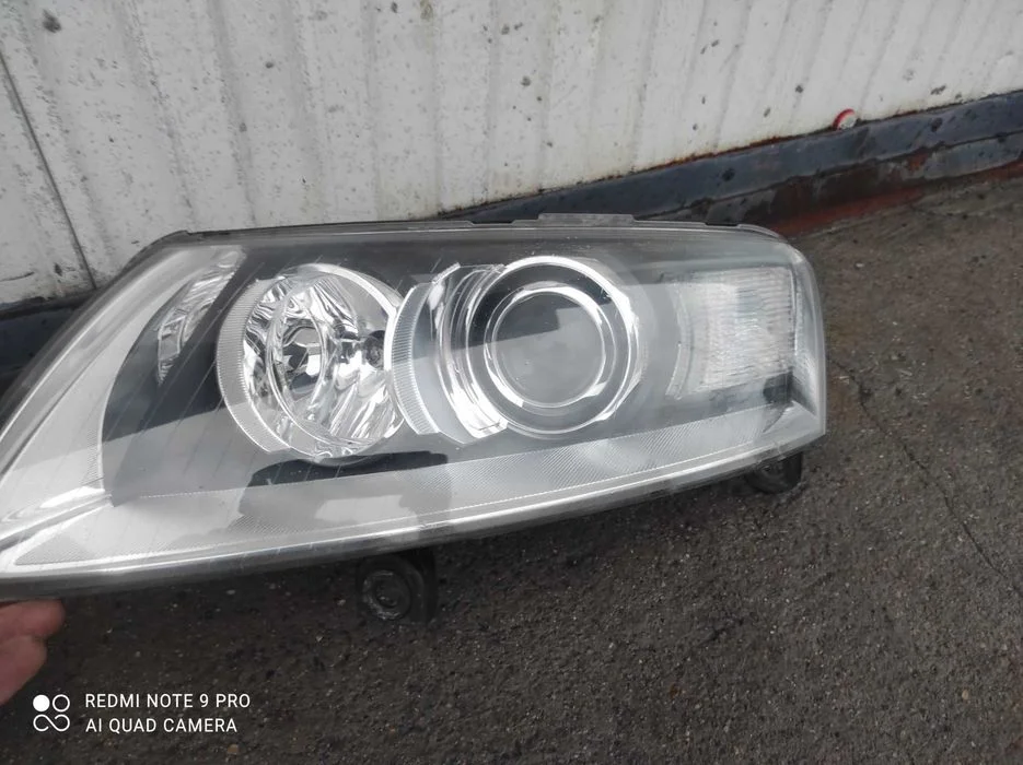 Audi A6 C6 lampy BI-Xenon oryginał kompletna 04-08 gwarancja – zdjęcie 3
