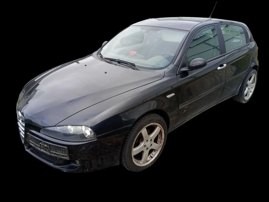ALFA ROMEO 147 Maska zderzak błotnik lampa NERO METALLICO VR846 Wszystkie części