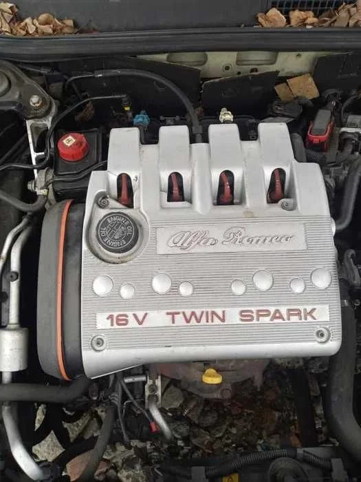 ALFA ROMEO 147 Maska zderzak błotnik lampa NERO METALLICO VR846 Wszystkie części – zdjęcie 5