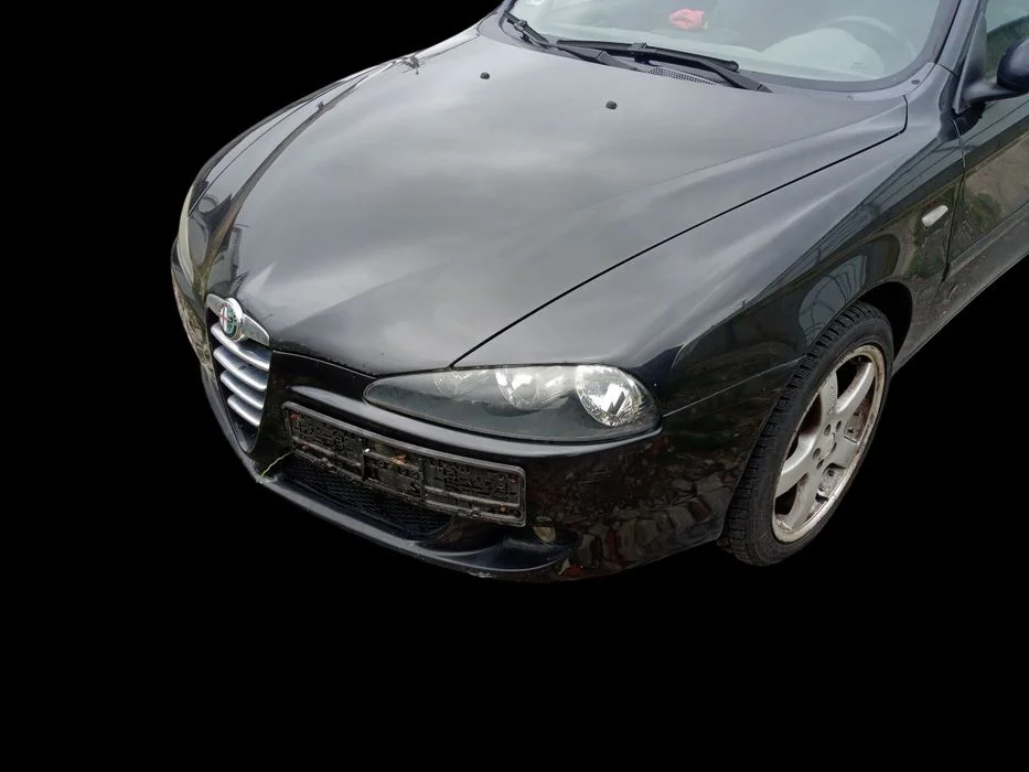 ALFA ROMEO 147 Maska zderzak błotnik lampa NERO METALLICO VR846 Wszystkie części – zdjęcie 2