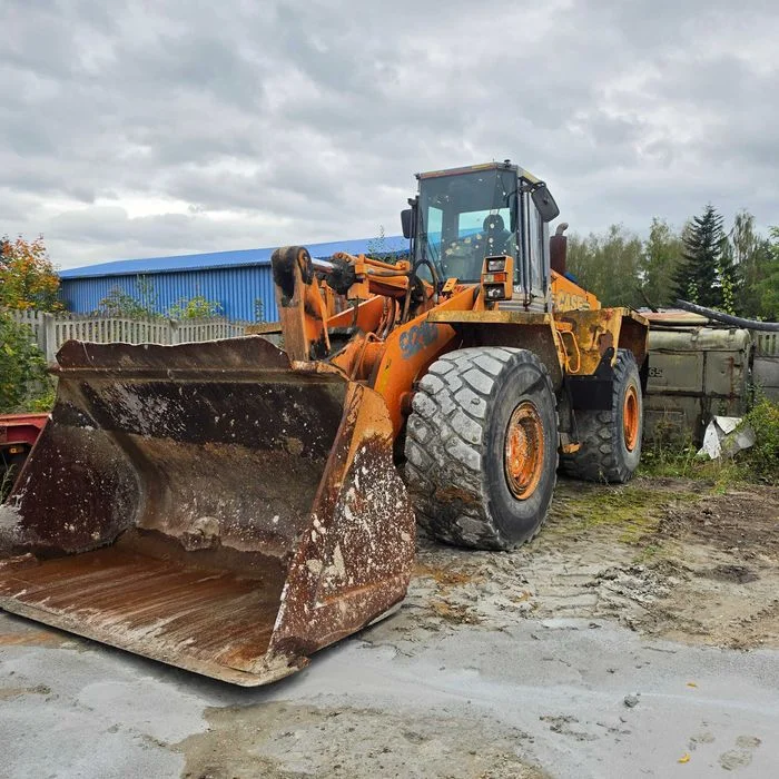 pakiet trzech ładowarek CASE 921b, HSW ł34 plus naczepa nova trail – zdjęcie 2