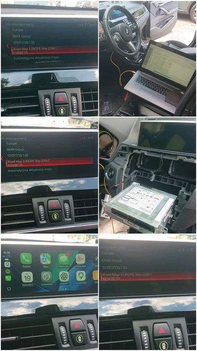 CarPlay Aktywacja BMW MINI Supra NBT EVO Entrynav2 Android Auto MGU Zdalnie Wrocław – zdjęcie 6