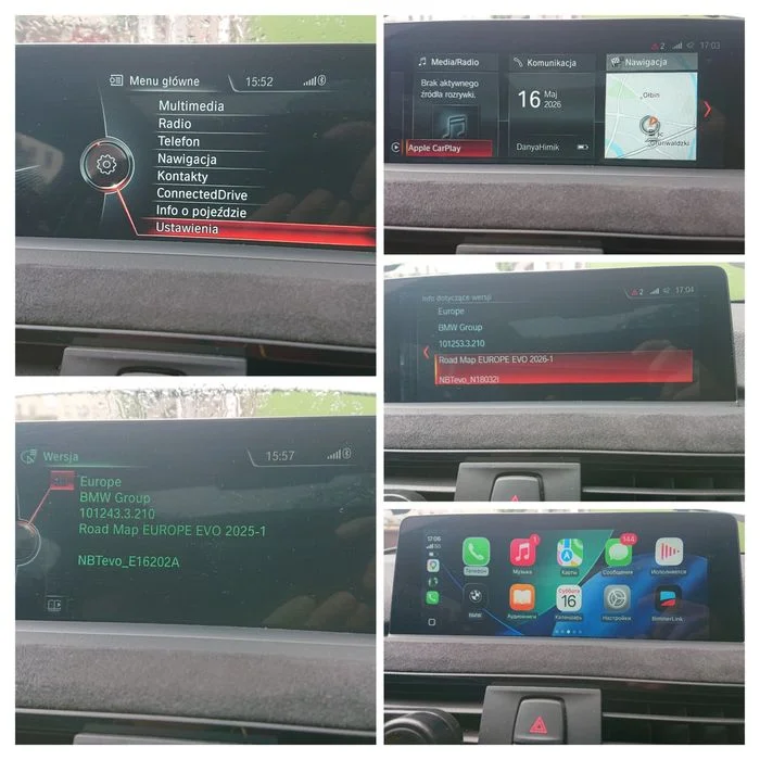 CarPlay Aktywacja BMW MINI Supra NBT EVO Entrynav2 Android Auto MGU Zdalnie Wrocław – zdjęcie 5