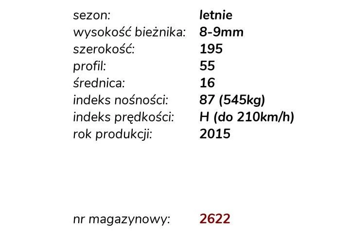 Continental ContiPremiumContact 5 195/55 R16 – zdjęcie 3