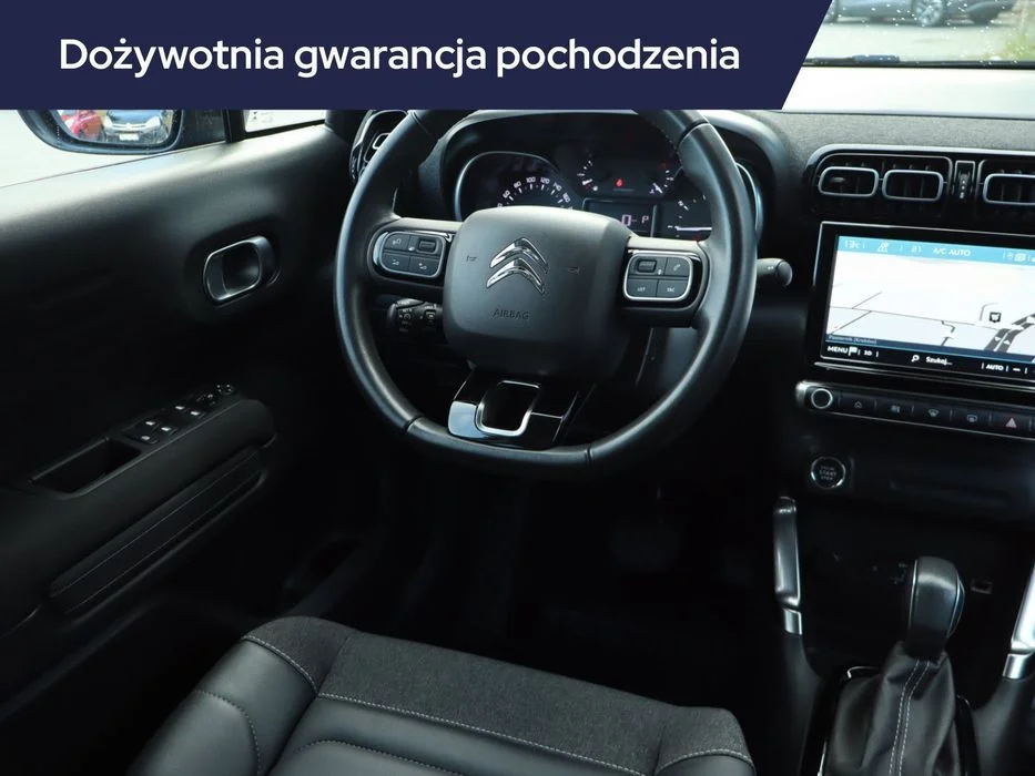 Citroën C3 Aircross 1.2 PureTech, Salon Polska, Serwis ASO, Automat, Skóra, Navi, – zdjęcie 8
