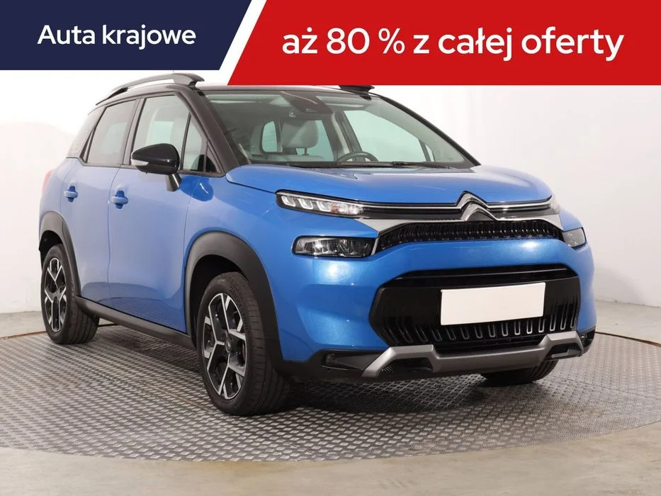 Citroën C3 Aircross 1.2 PureTech, Salon Polska, Serwis ASO, Automat, Skóra, Navi, – zdjęcie 2