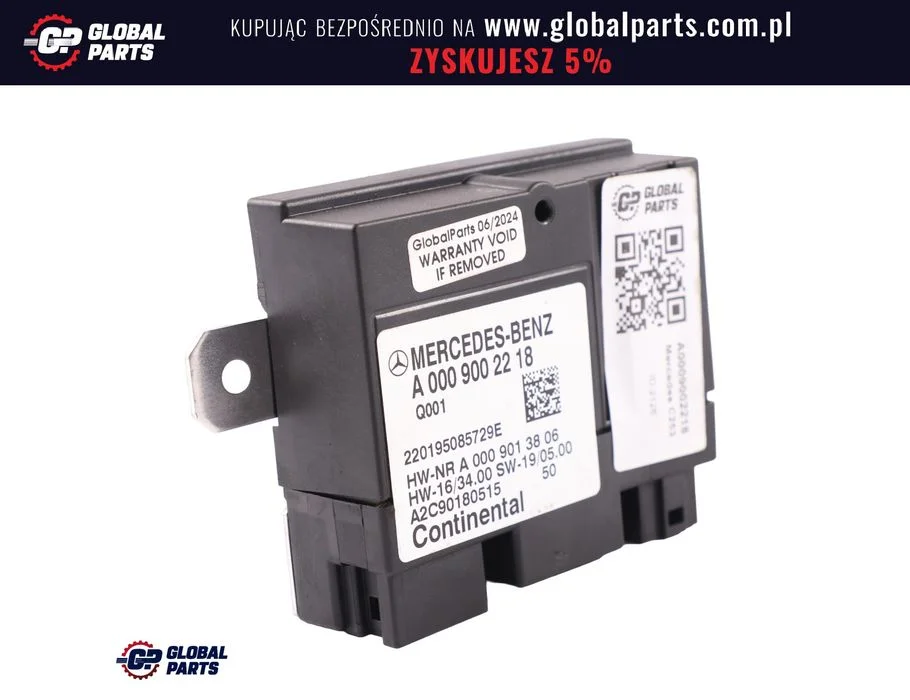 Mercedes C253 Moduł Sterownik Pompy Paliwa ECU – zdjęcie 2