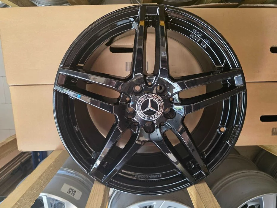 [N52] 4x 19 Cali 5x112 NOWE Felgi aluminiowe Mercedes Klasa A C E M S V Vito GLC CLA EQA 8Jx19H2 ET30 – zdjęcie 3
