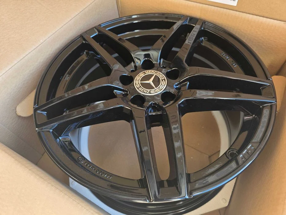 [N52] 4x 19 Cali 5x112 NOWE Felgi aluminiowe Mercedes Klasa A C E M S V Vito GLC CLA EQA 8Jx19H2 ET30 – zdjęcie 4