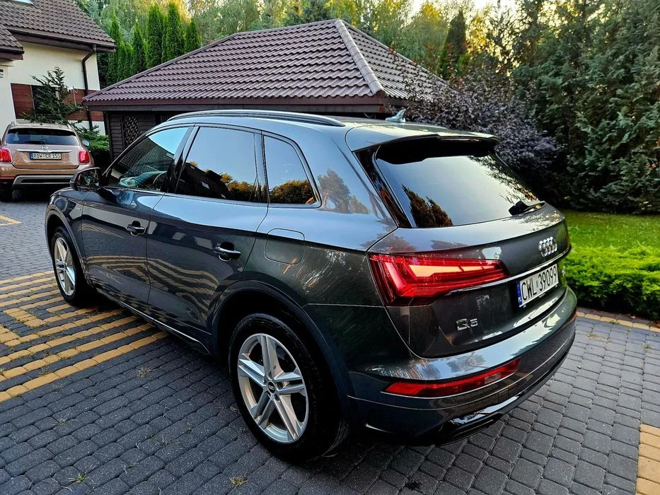 Audi Q5 Bezwypadkowe, 2x s-line, Black Optics Package,Daytona Grey – zdjęcie 8