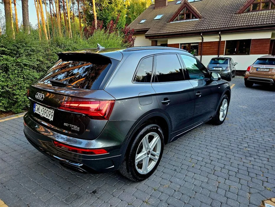 Audi Q5 Bezwypadkowe, 2x s-line, Black Optics Package,Daytona Grey – zdjęcie 6