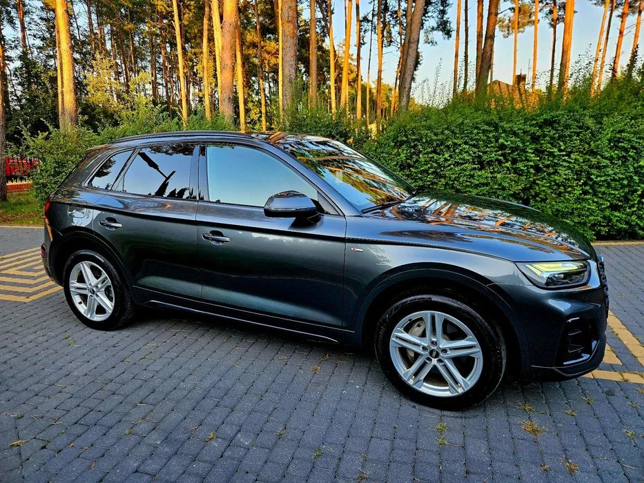 Audi Q5 Bezwypadkowe, 2x s-line, Black Optics Package,Daytona Grey – zdjęcie 5